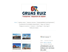 Tablet Screenshot of gruasruiz.org